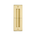 M Marcus Heritage Brass Flush Pull Handle 152 x 51mm